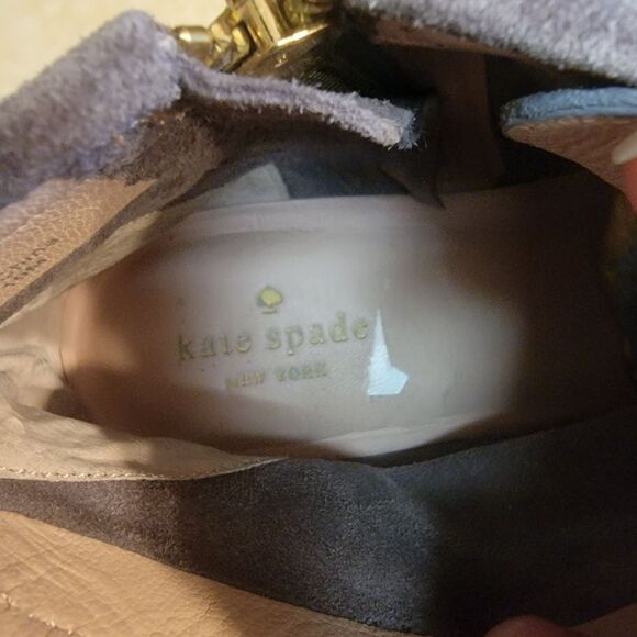 Kate Spade Bitsy Suede Fringe Booties. Size 10. - Picture 10 of 11